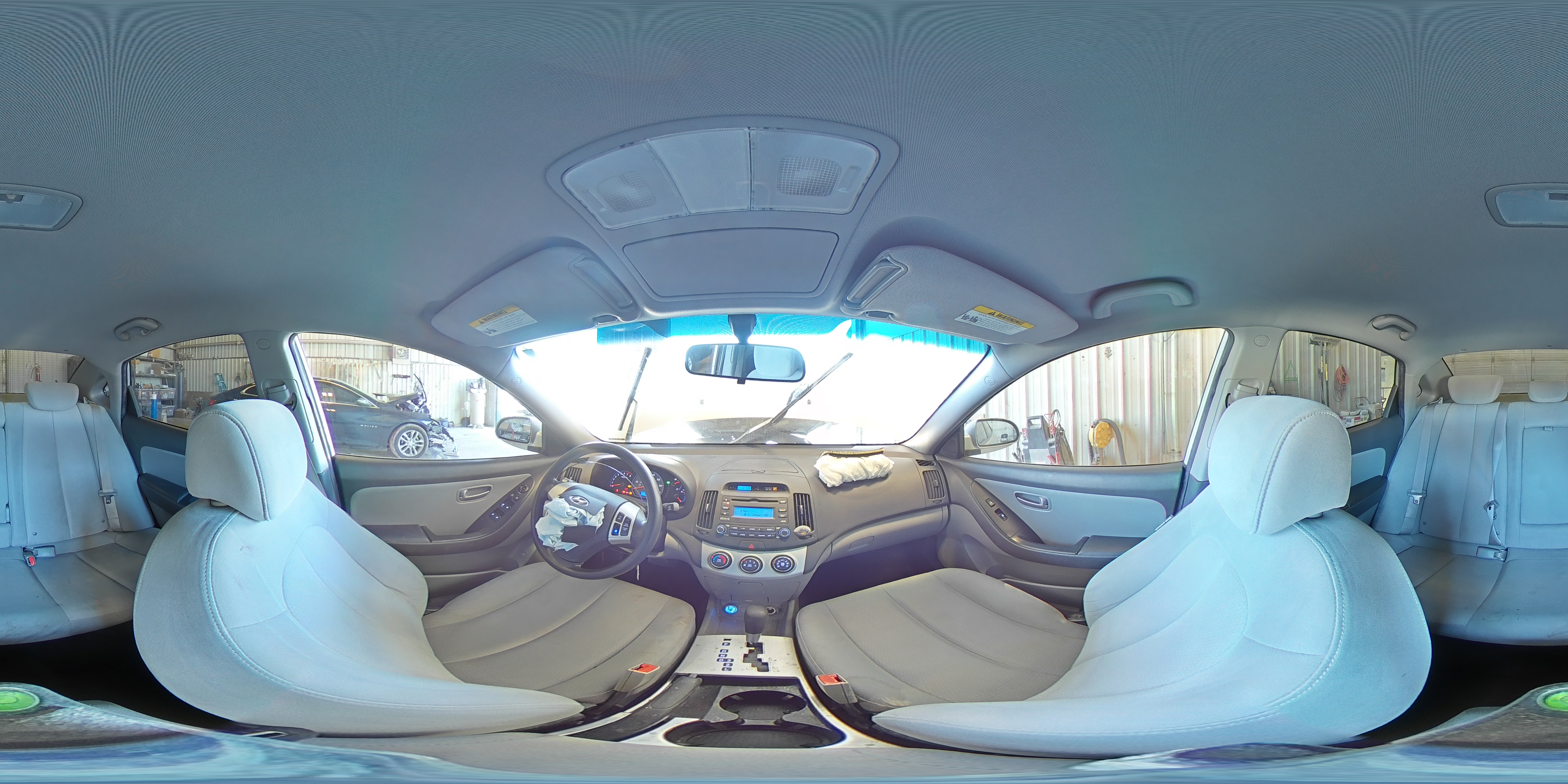 2008 Hyundai Elantra Gls Silver vin: KMHDU46D08U430621