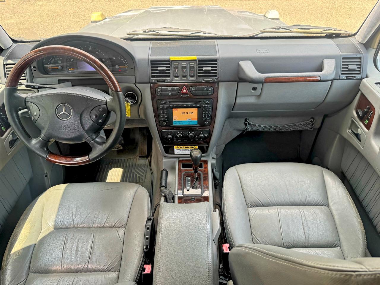 2005 Mercedes-benz G 500 Silver vin: WDCYR49E85X158707