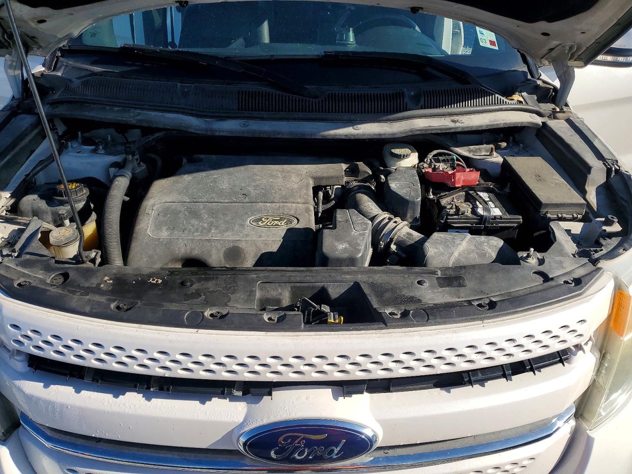 2014 Ford Explorer Limited White vin: 1FM5K7F83EGA37382