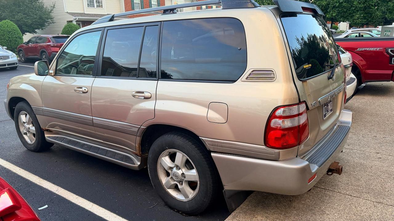 2004 Toyota Land Cruiser Base Gold vin: JTEHT05J742060388
