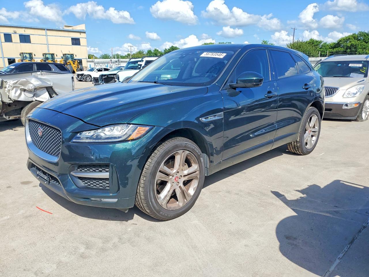 2017 Jaguar F-pace R - Sport Green vin: SADCL2BV7HA085292