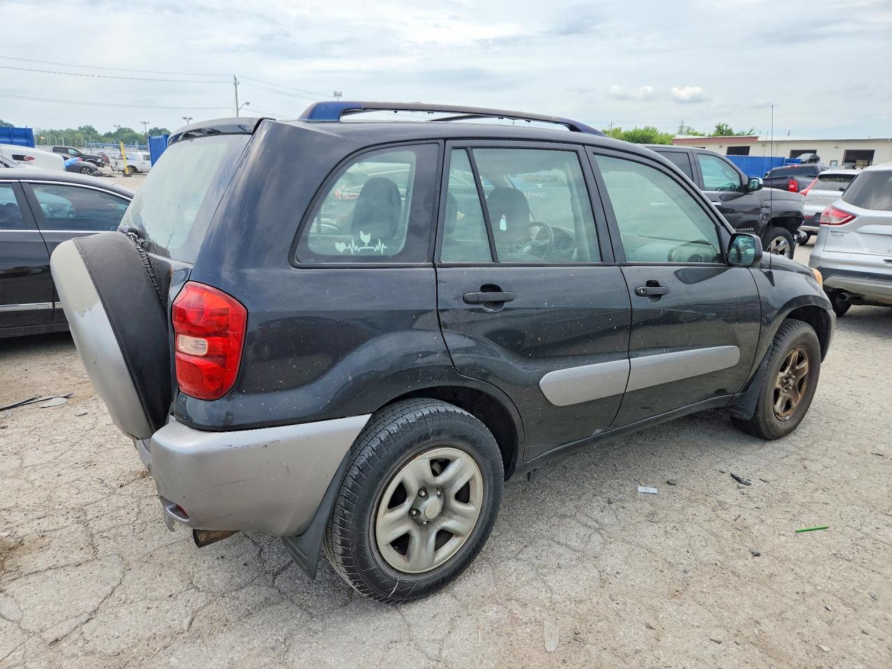 2005 Toyota Rav4 Base Black vin: JTEGD20V150092510