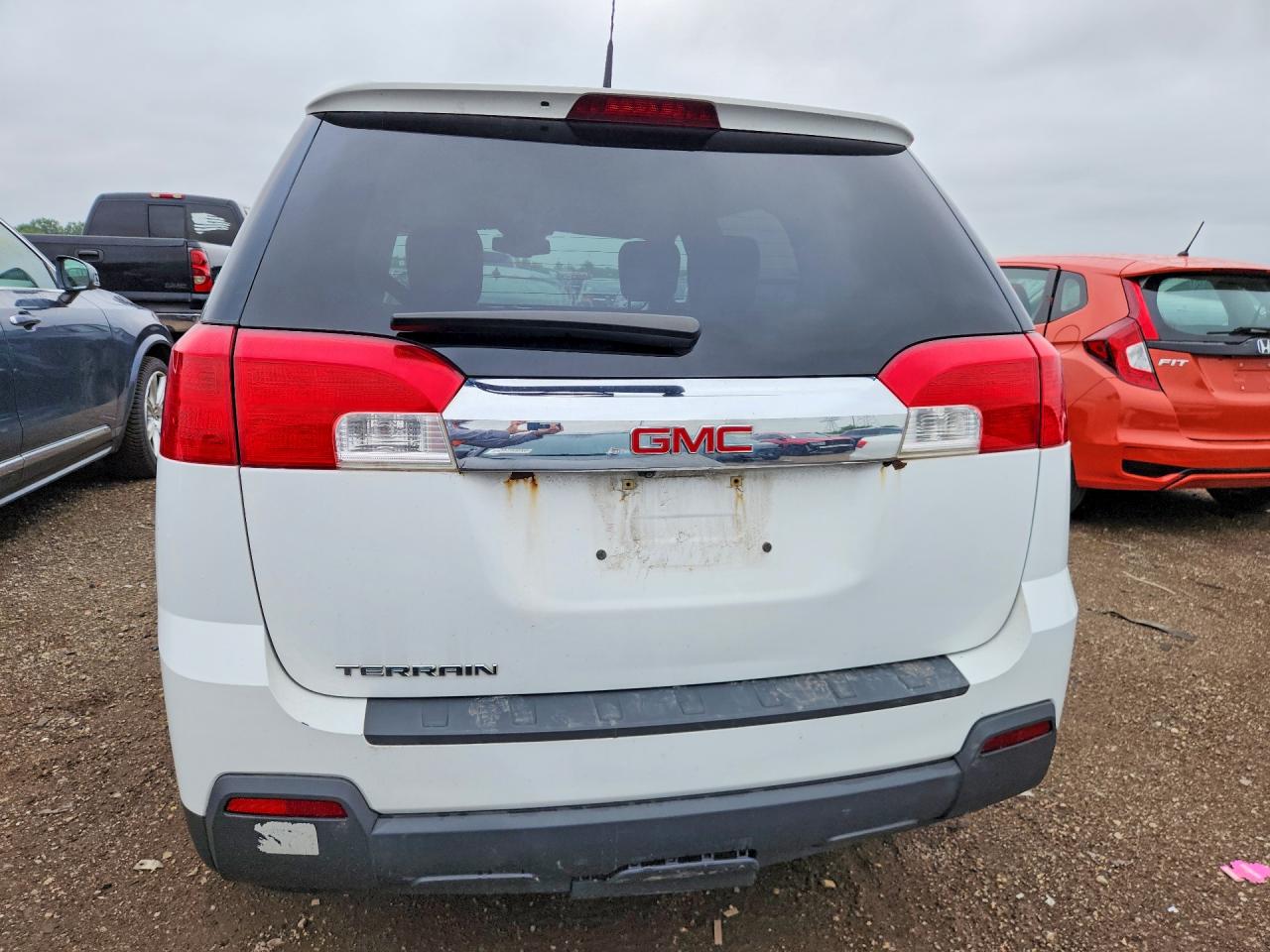 2012 Gmc Terrain Sle Белый vin: 2GKALMEK5C6386251