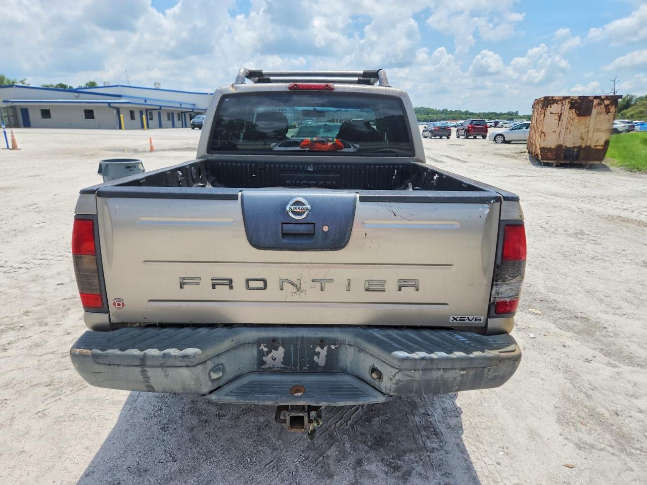 2001 Nissan Frontier Xe Серый vin: 1N6ED27TX1C354630