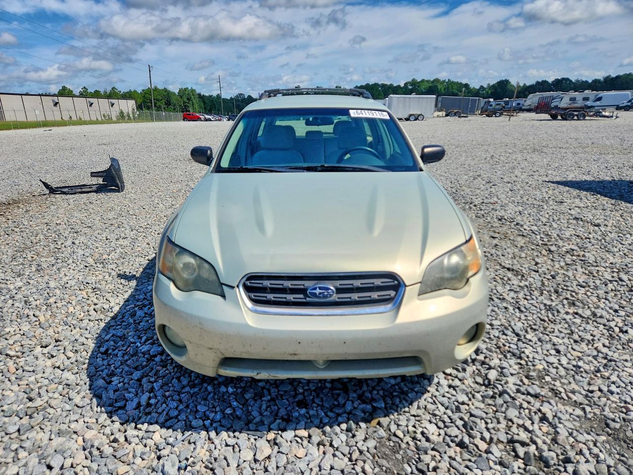 2005 Subaru Legacy Outback 2.5i Бежевый vin: 4S4BP61C457345039