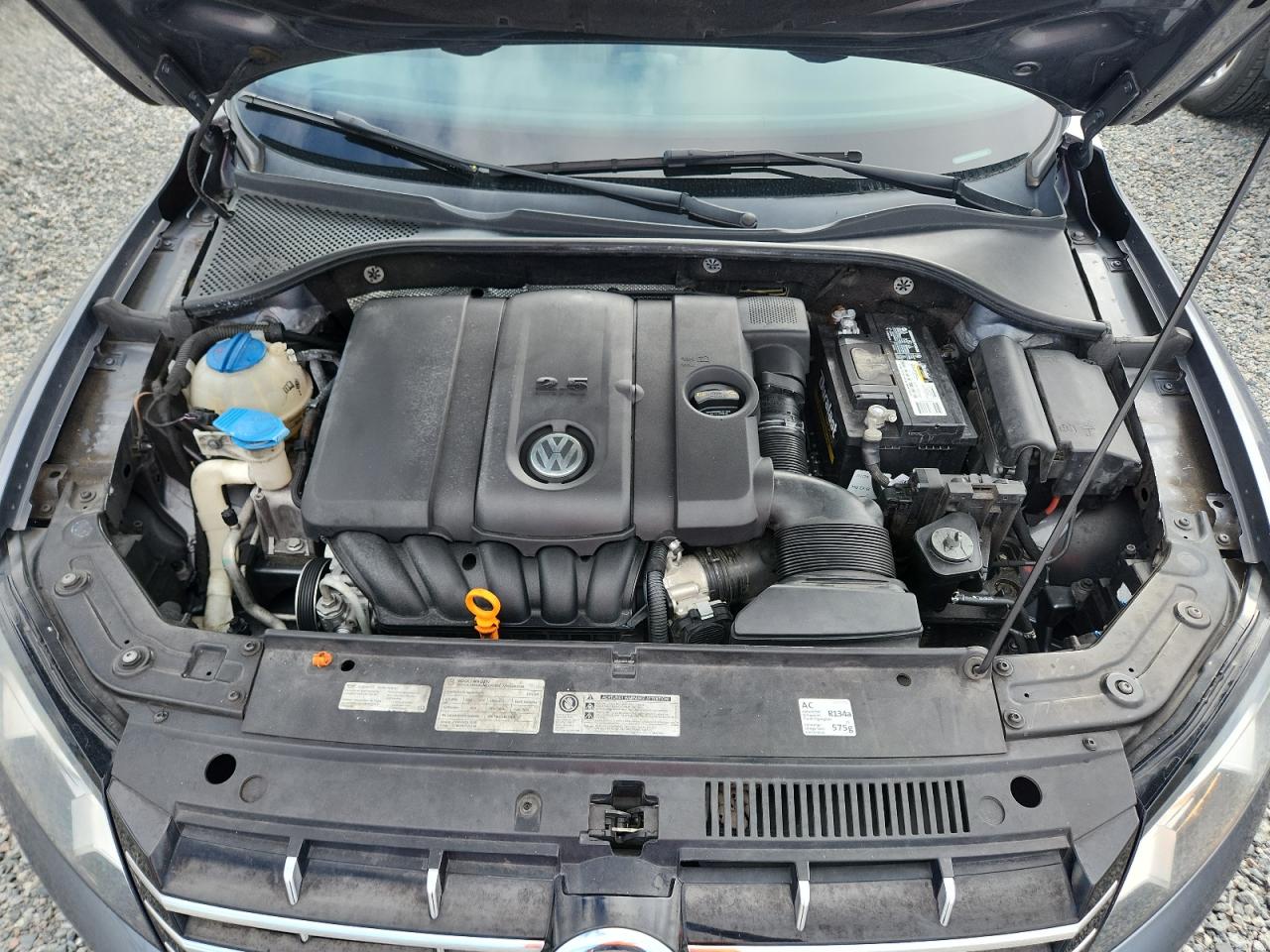 2012 Volkswagen Passat Se Gray vin: 1VWBH7A32CC031916