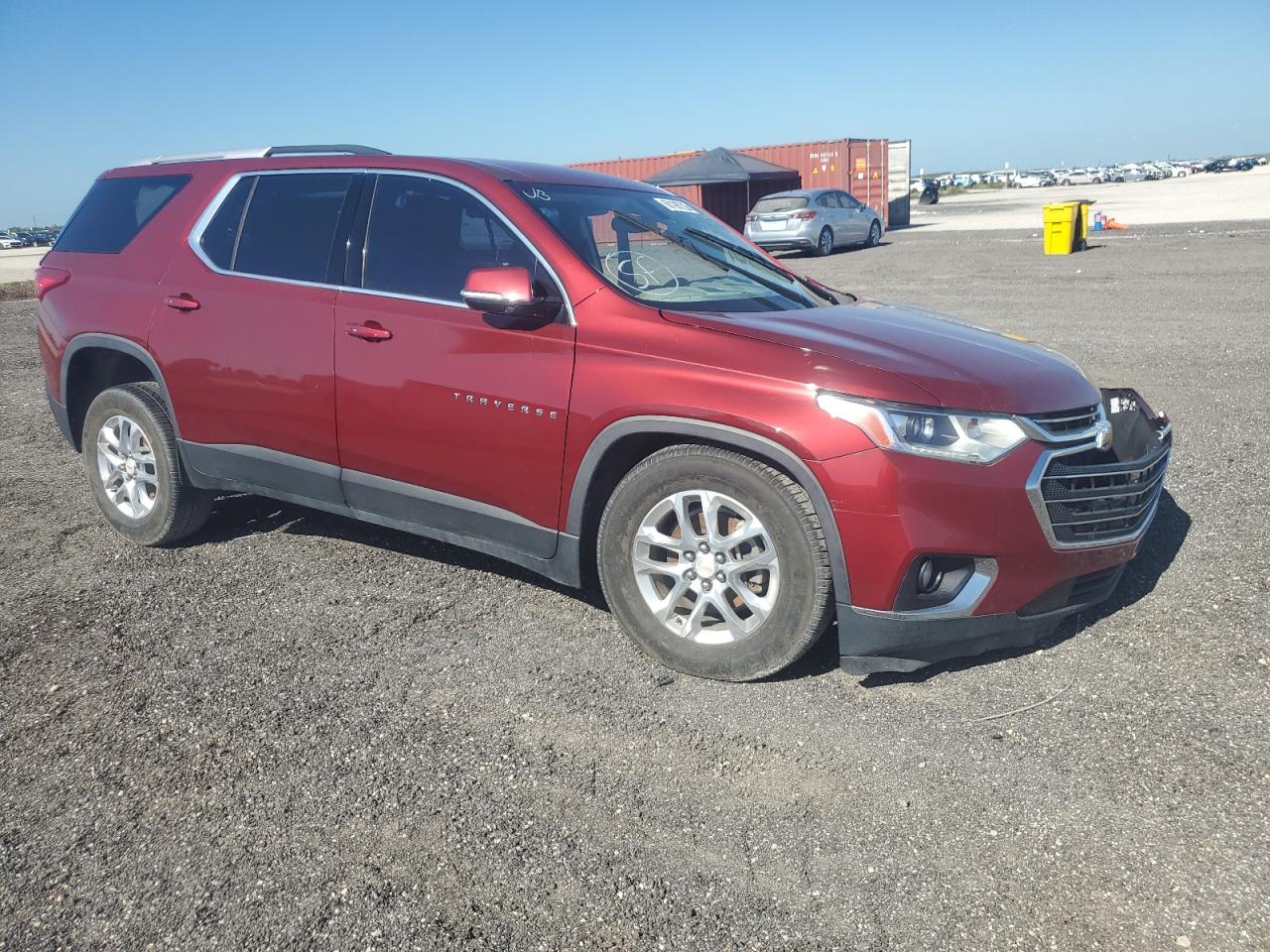 2018 Chevrolet Traverse Lt Красный vin: 1GNERGKW6JJ281018