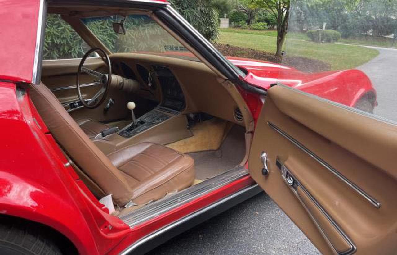 1968 Chevrolet Corvette Red vin: 19468S409773