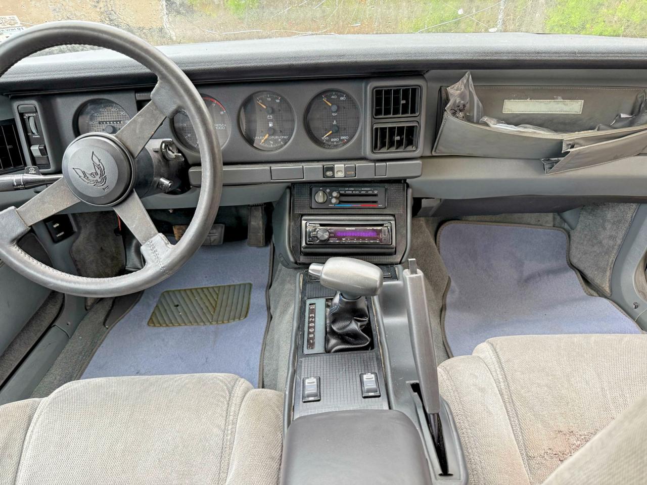 1986 Pontiac Firebird Blue vin: 1G2FS87S7GN240478