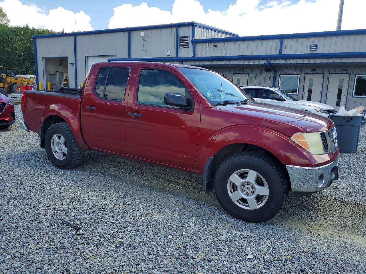2006 Nissan Frontier Se Red vin: 1N6AD07W86C458232