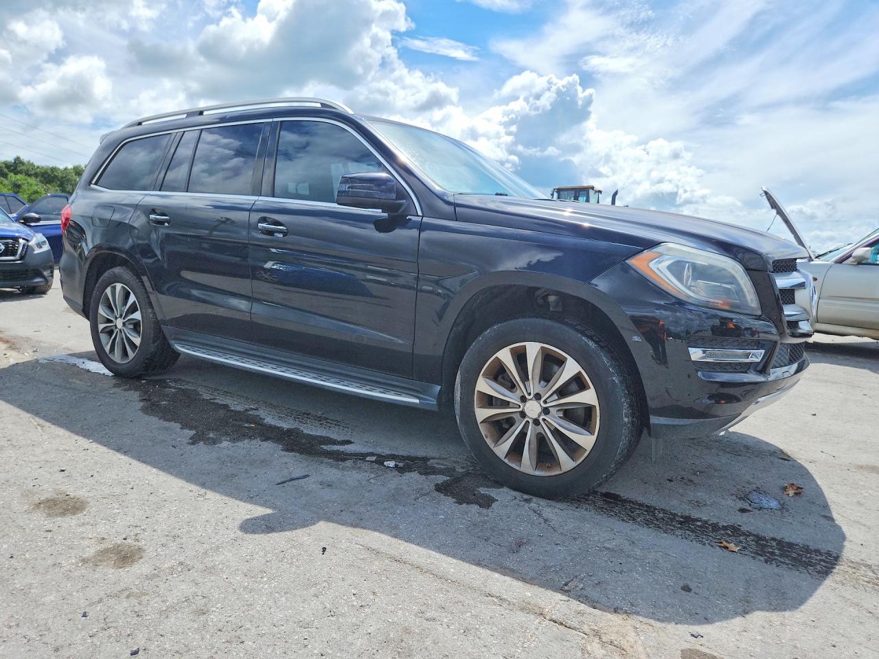 2013 Mercedes-benz Gl 450 4matic Черный vin: 4JGDF7CE9DA254334