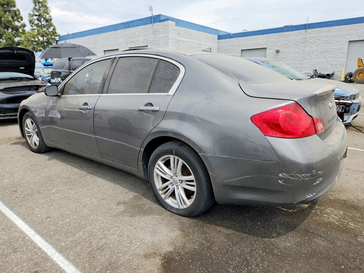 2012 Infiniti G37 Sedan X Gray vin: JN1CV6AR6CM677665