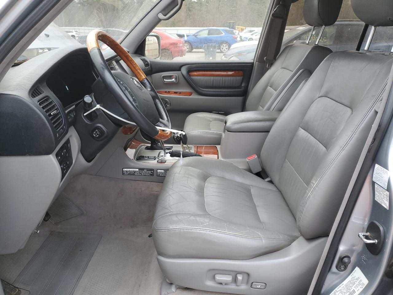 2003 Lexus Lx 470 Blue vin: JTJHT00WX33532497