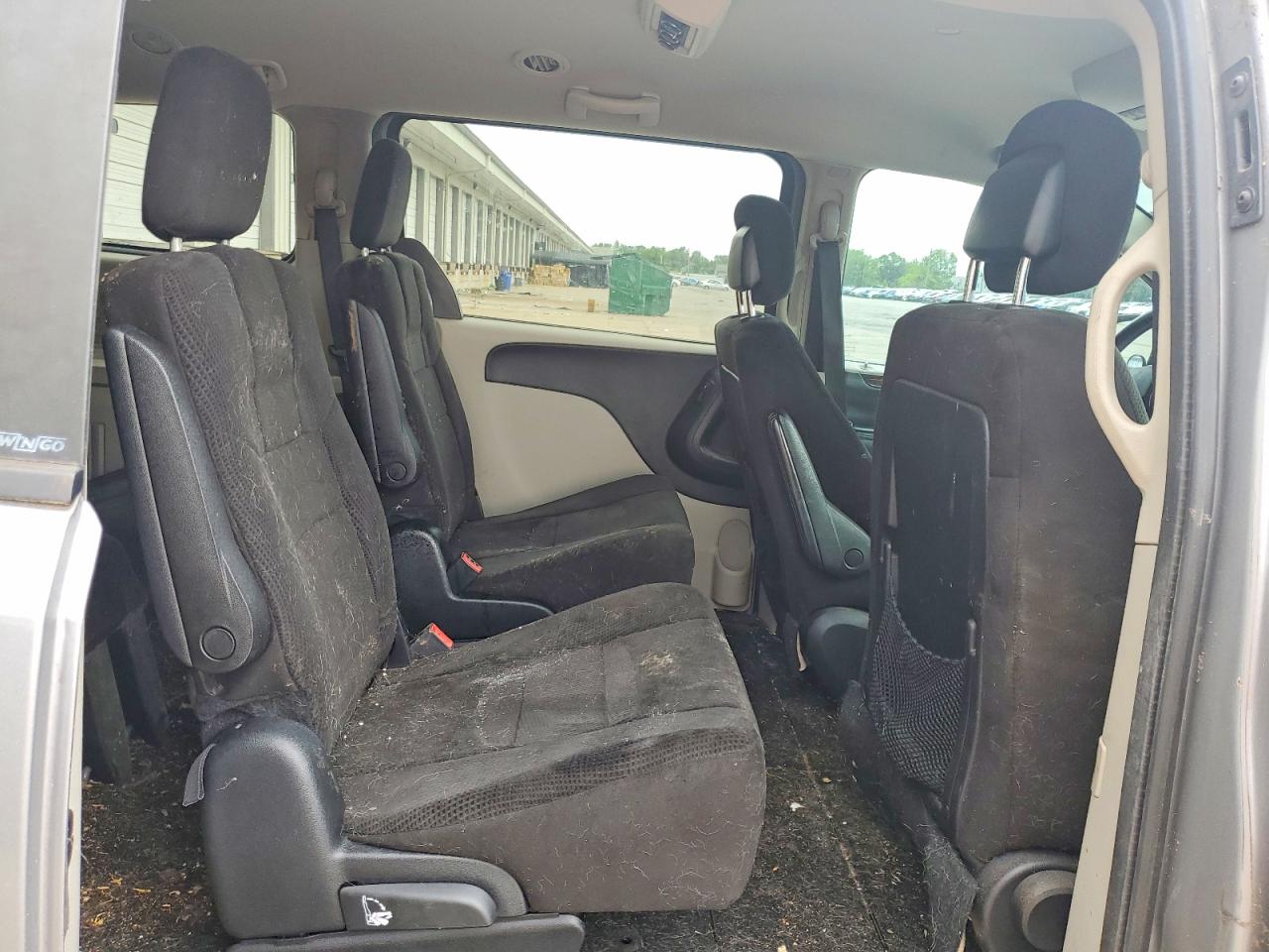 2014 Dodge Grand Caravan Sxt Gray vin: 2C4RDGCGXER163264