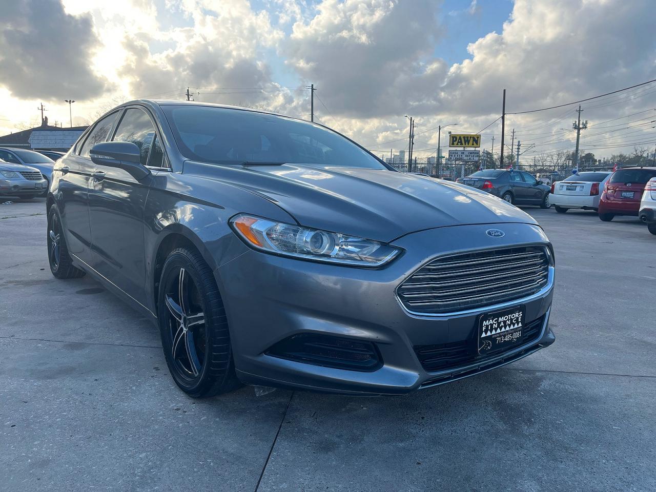 2013 Ford Fusion Se Gray vin: 3FA6P0HR0DR200848