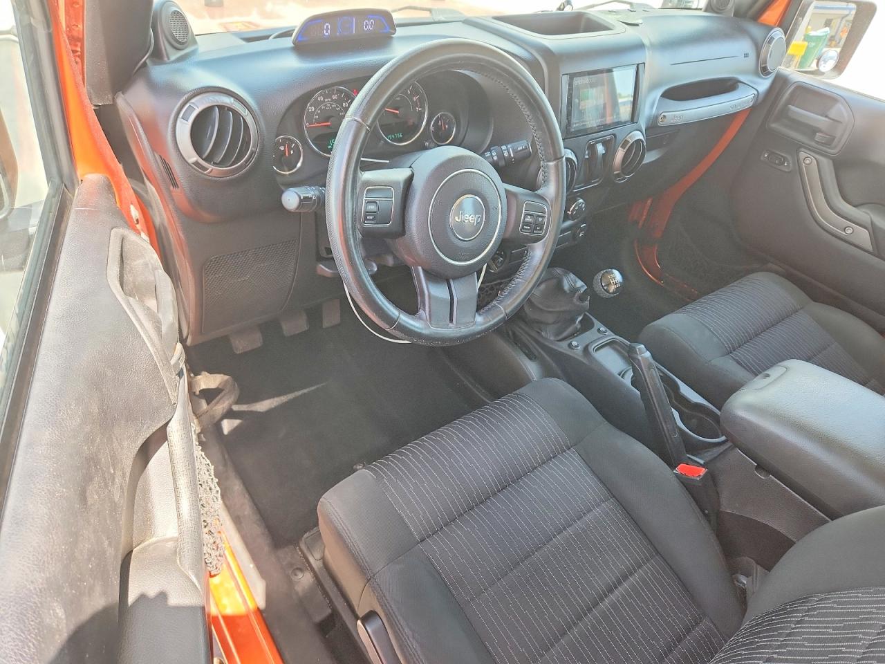 2011 Jeep Wrangler Sport Orange vin: 1J4AA2D16BL574551