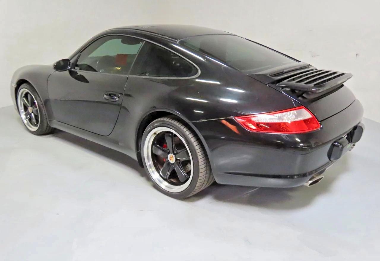 2008 Porsche 911 Carrera Black vin: WP0AA299X8S710926