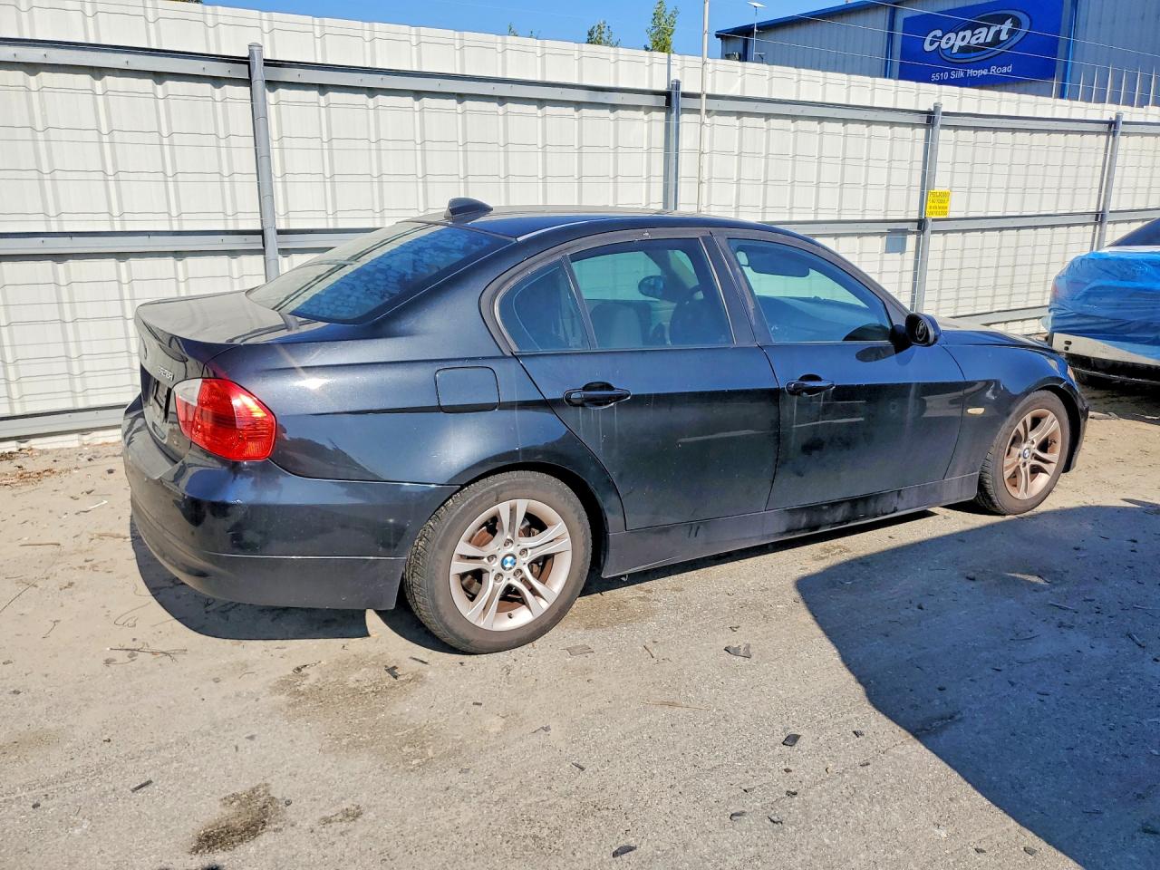 2008 Bmw 328 I Sulev Black vin: WBAVC53548F008271