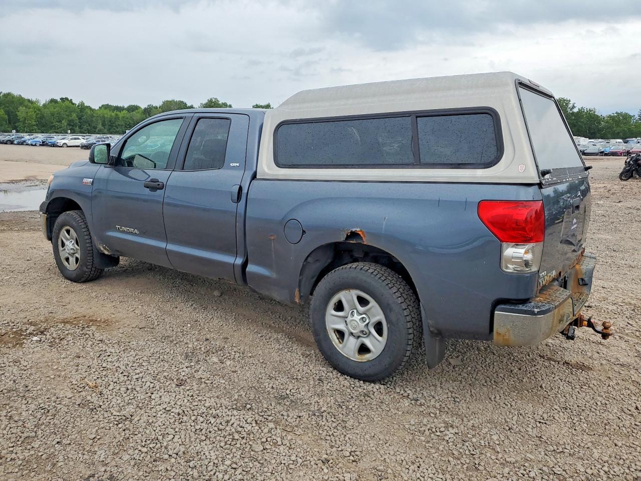 2007 Toyota Tundra Sr5 Blue vin: 5TBBV54127S465356