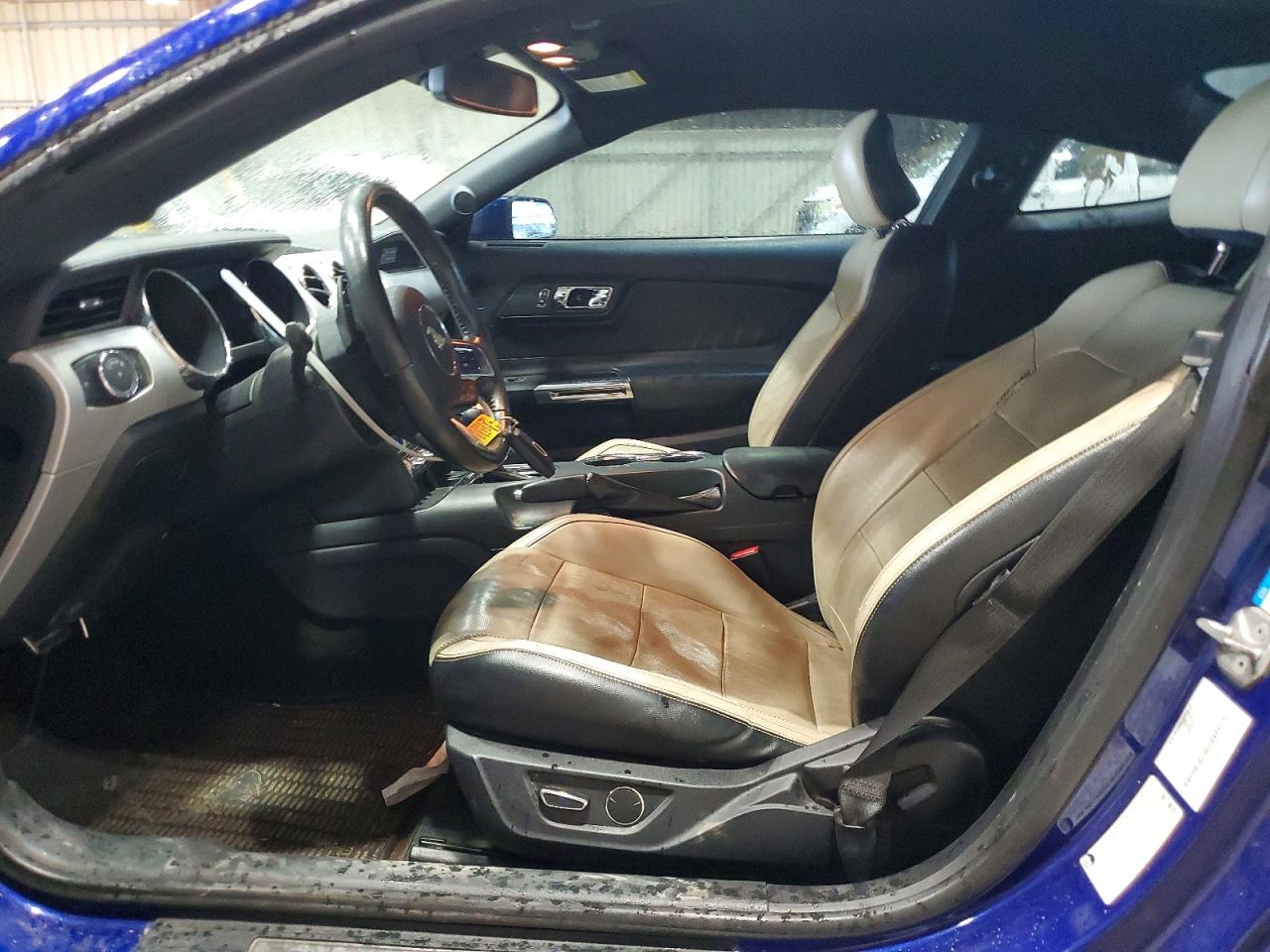 2015 Ford Mustang Blue vin: 1FA6P8TH0F5423331