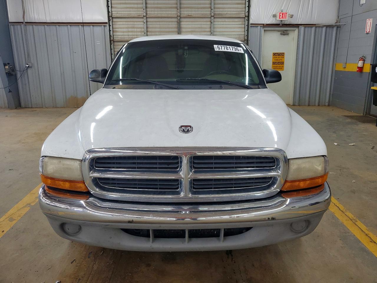 2001 Dodge Dakota White vin: 1B7GL22X51S171487