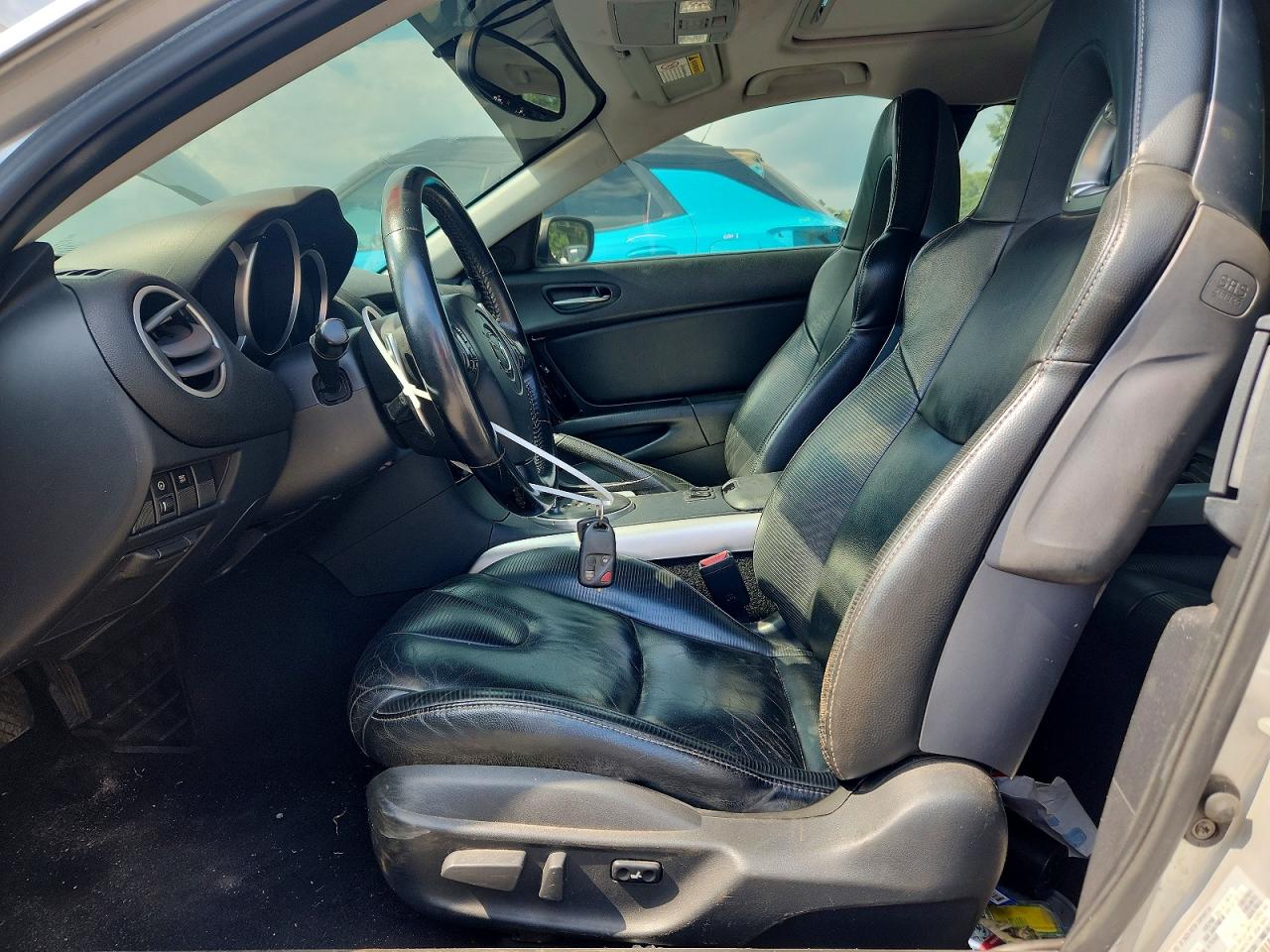2004 Mazda Rx8 Silver vin: JM1FE17N440118058