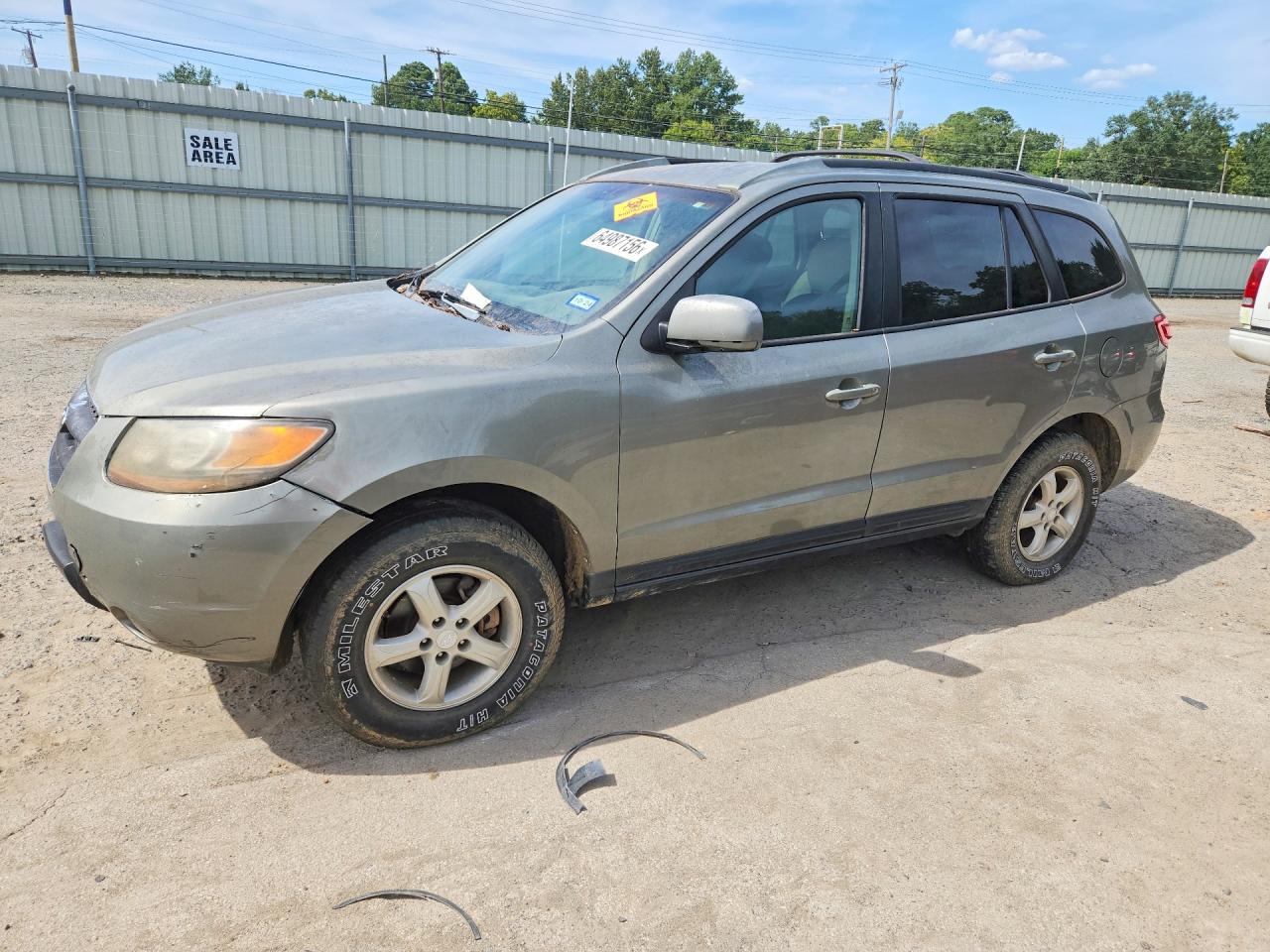 2007 Hyundai Santa Fe Gls Tan vin: 5NMSG13D37H071874
