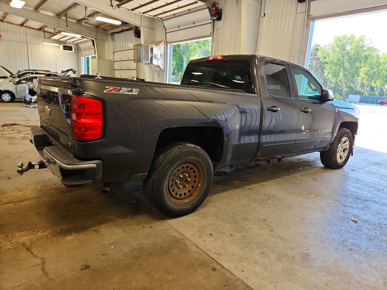 2015 Chevrolet Silverado K1500 Lt Gray vin: 1GCVKRECXFZ391198