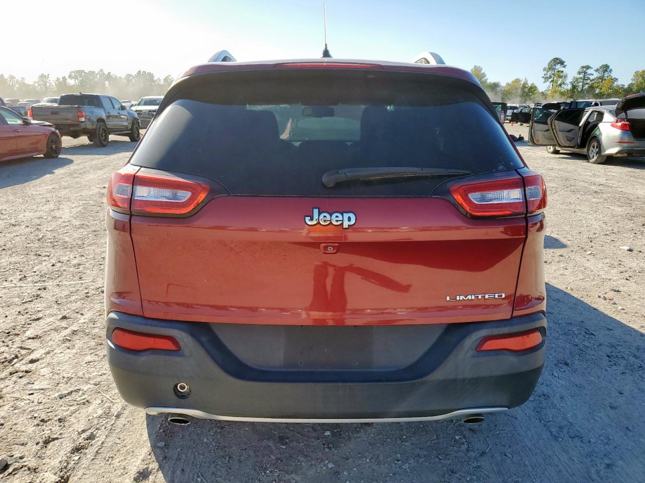 2014 Jeep Cherokee Limited Burgundy vin: 1C4PJLDS2EW279853