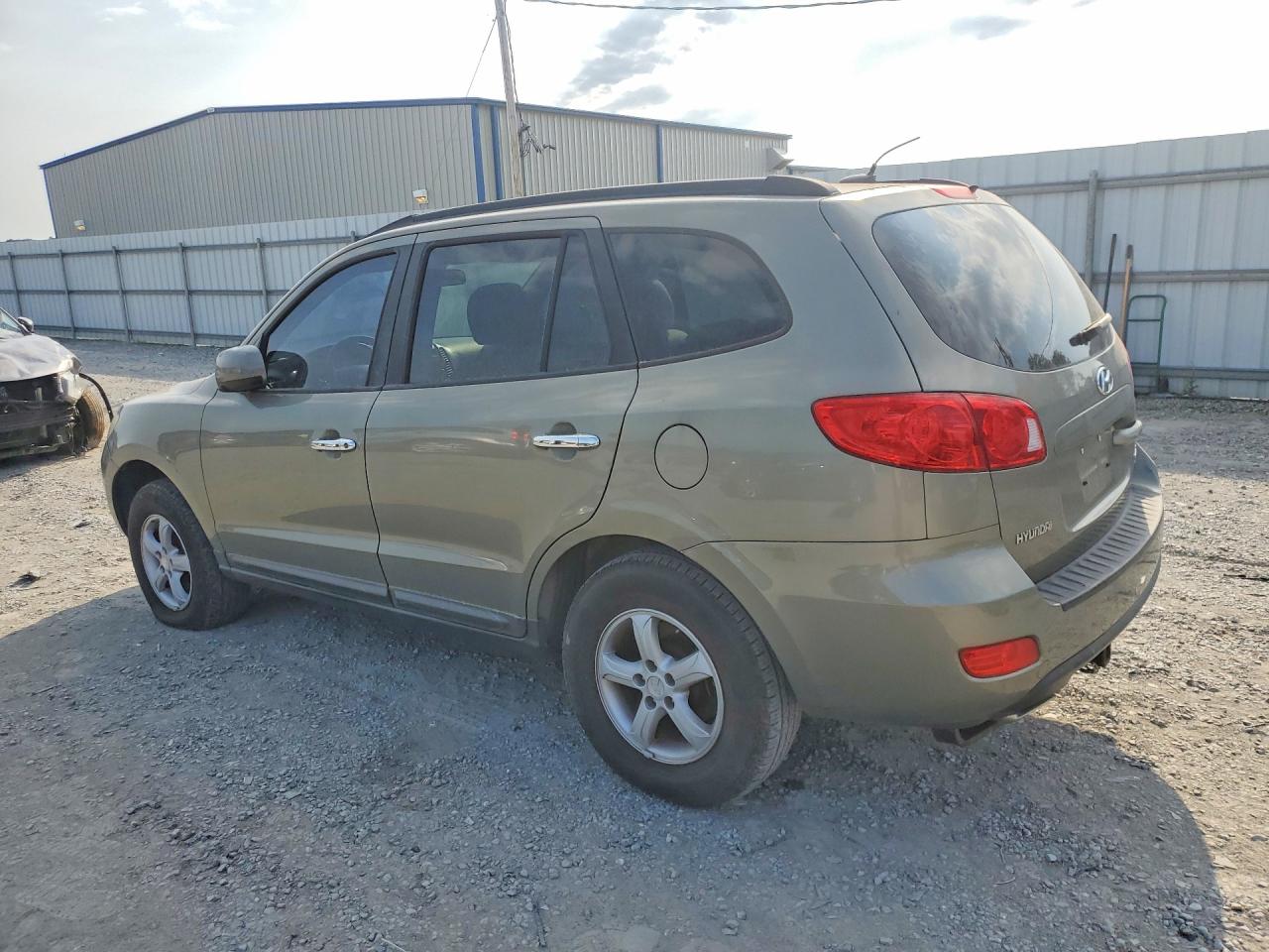 2008 Hyundai Santa Fe Gls Green vin: 5NMSG13D68H186633