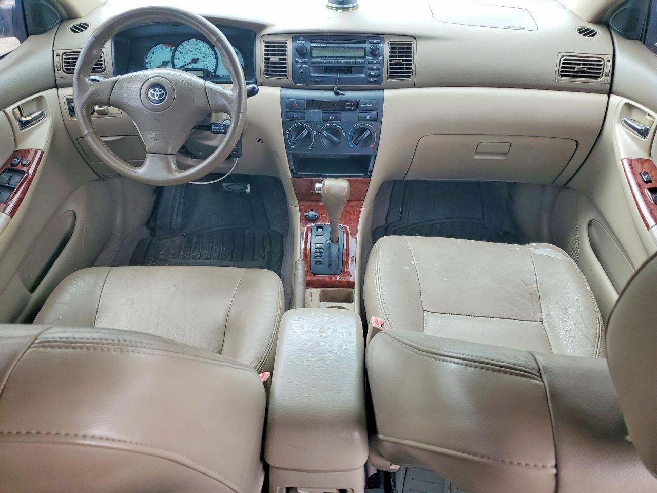 2004 Toyota Corolla Le Gray vin: 1NXBR38EX4Z236231