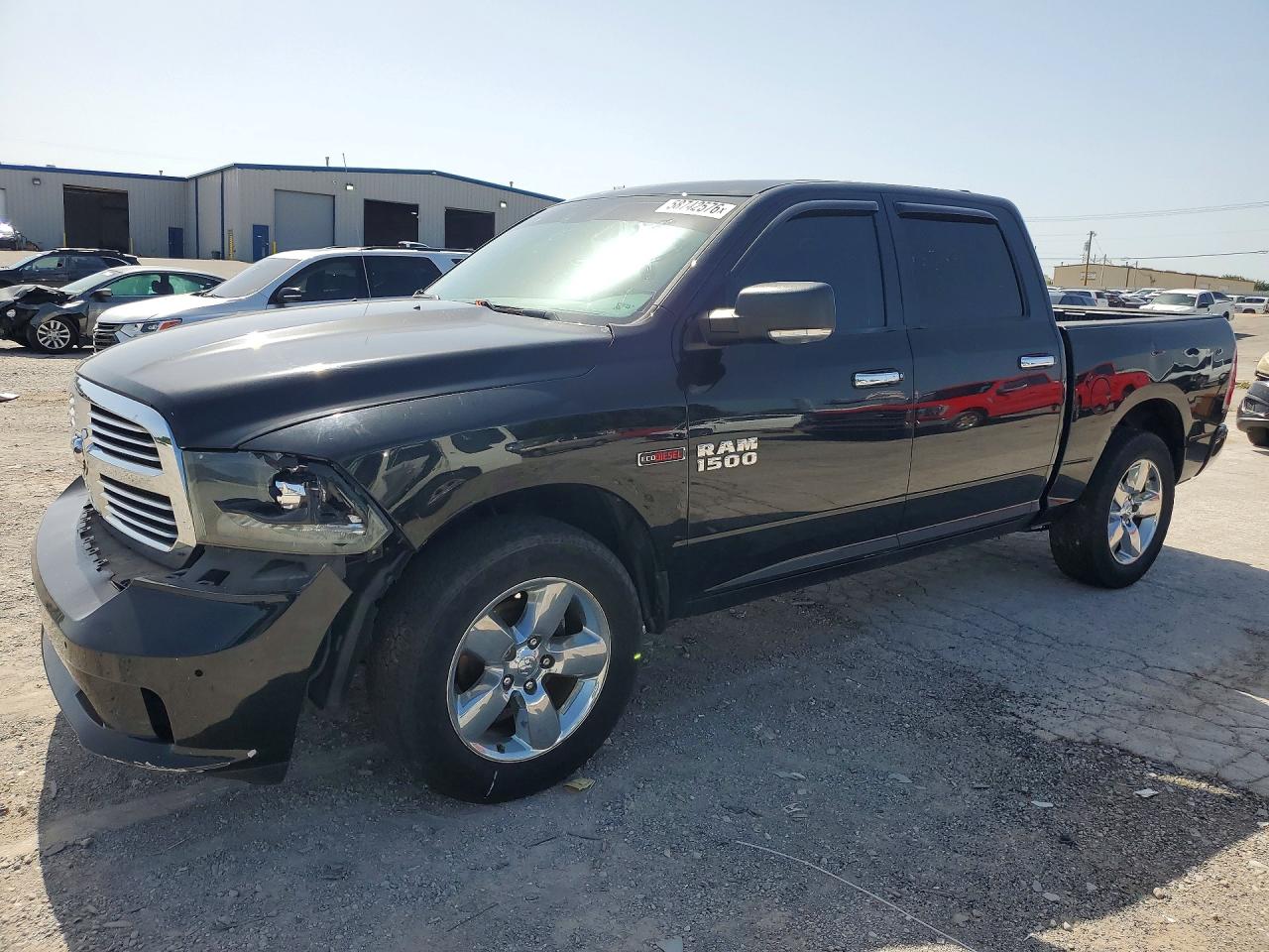 2014 Ram 1500 Longhorn Черный vin: 1C6RR7PM6ES359628