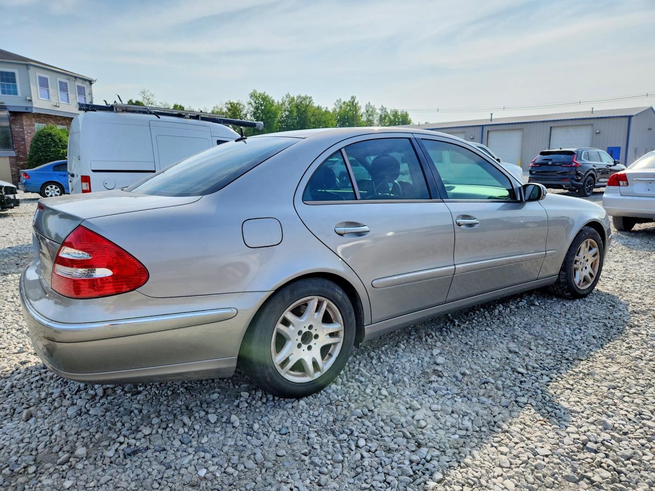 2003 Mercedes-benz E 320 Silver vin: WDBUF65J23A276925