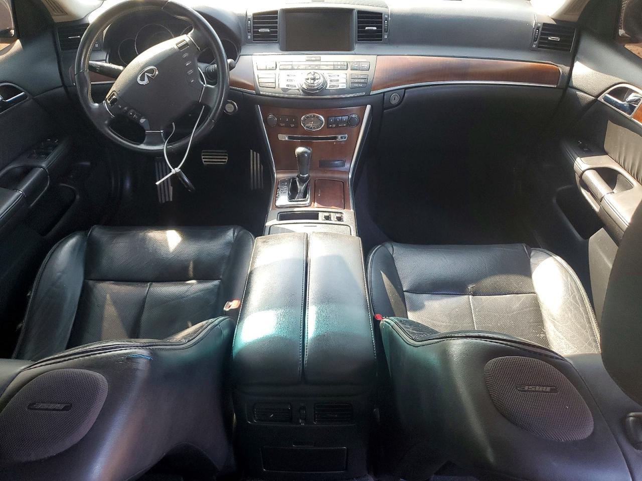 2008 Infiniti M45 Base White vin: JNKBY01E58M500251