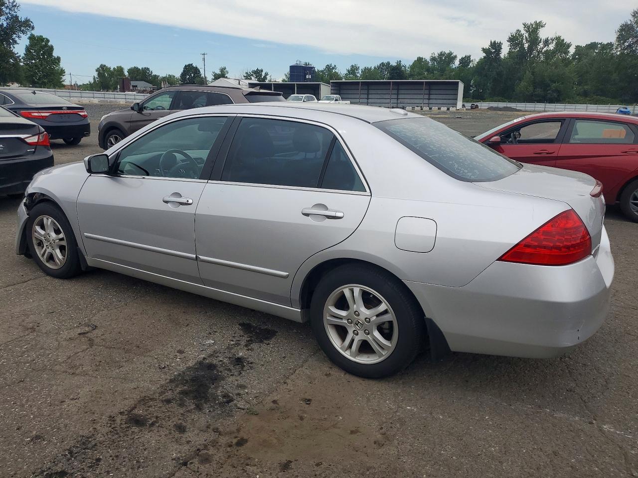 2006 Honda Accord Ex Silver vin: 1HGCM56816A058165
