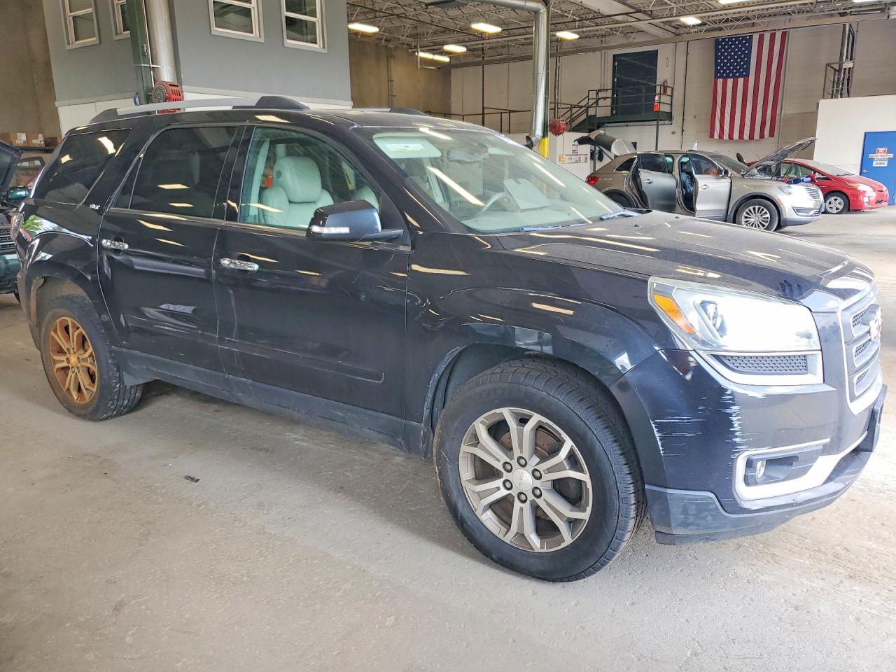 2013 Gmc Acadia Slt-1 Black vin: 1GKKVRKD8DJ167435