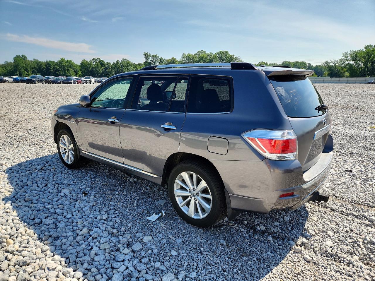2011 Toyota Highlander Hybrid Limited Черный vin: JTEDC3EH3B2003227