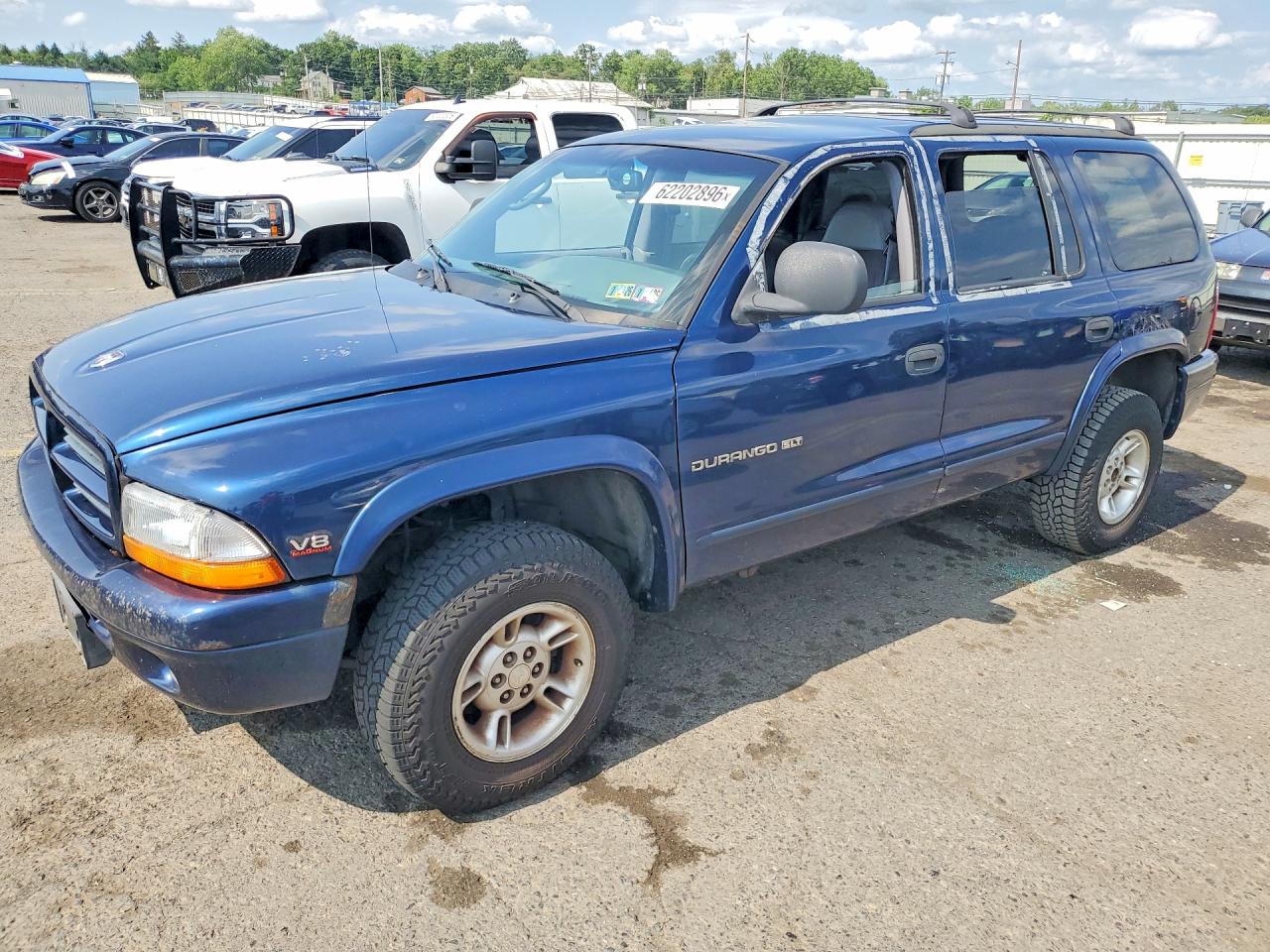 1999 Dodge Durango Blue vin: 1B4HS28Z6XF670815
