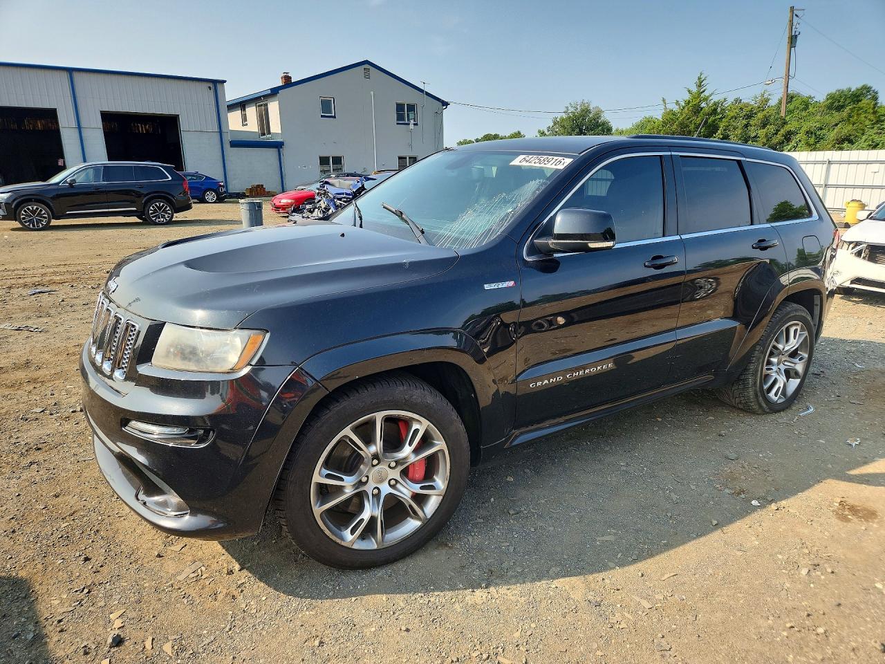 2012 Jeep Grand Cherokee Srt-8 Черный vin: 1C4RJFDJ4CC285136