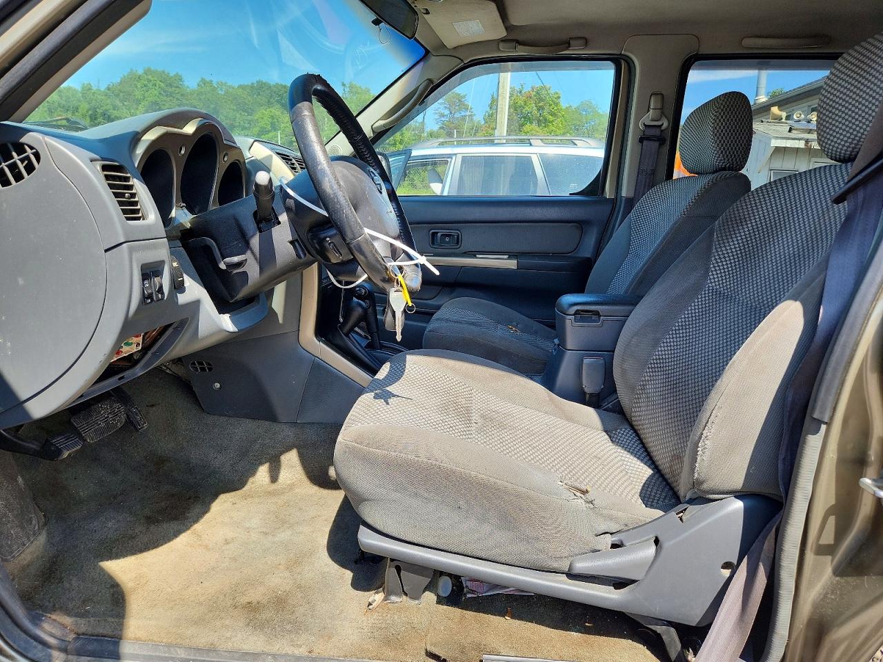 2002 Nissan Frontier Xe-v6 Серый vin: 1N6ED29Y02C331531