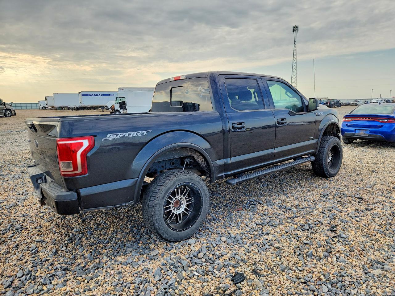 2015 Ford F150 Supercrew Black vin: 1FTEW1CP8FKE20721