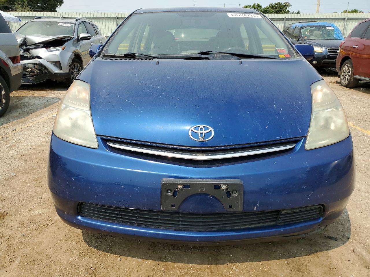2008 Toyota Prius Base Blue vin: JTDKB20U887781807
