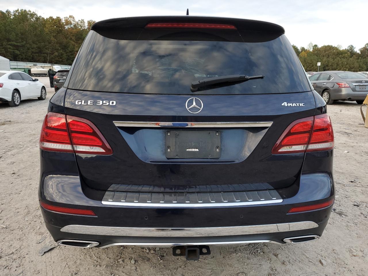 2017 Mercedes-benz Gle 350 4matic Blue vin: 4JGDA5HB0HA994524