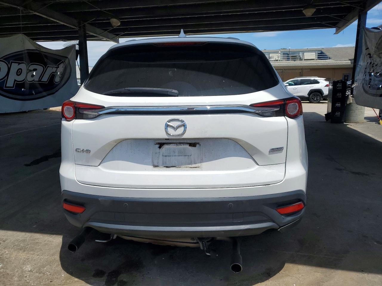 2016 Mazda Cx-9 Touring White vin: JM3TCACY1G0123819