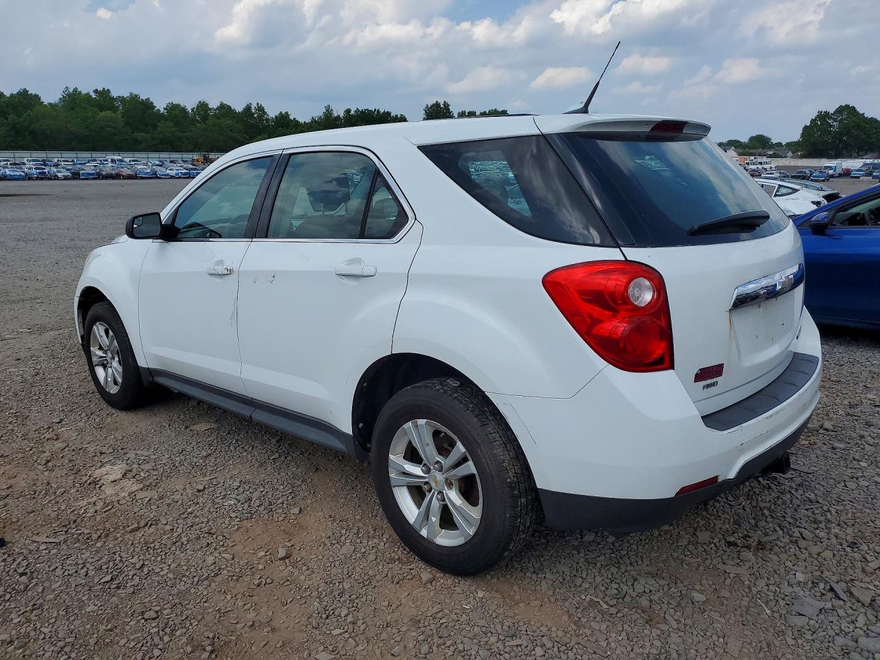 2012 Chevrolet Equinox Ls Белый vin: 2GNFLCEK4C6261003