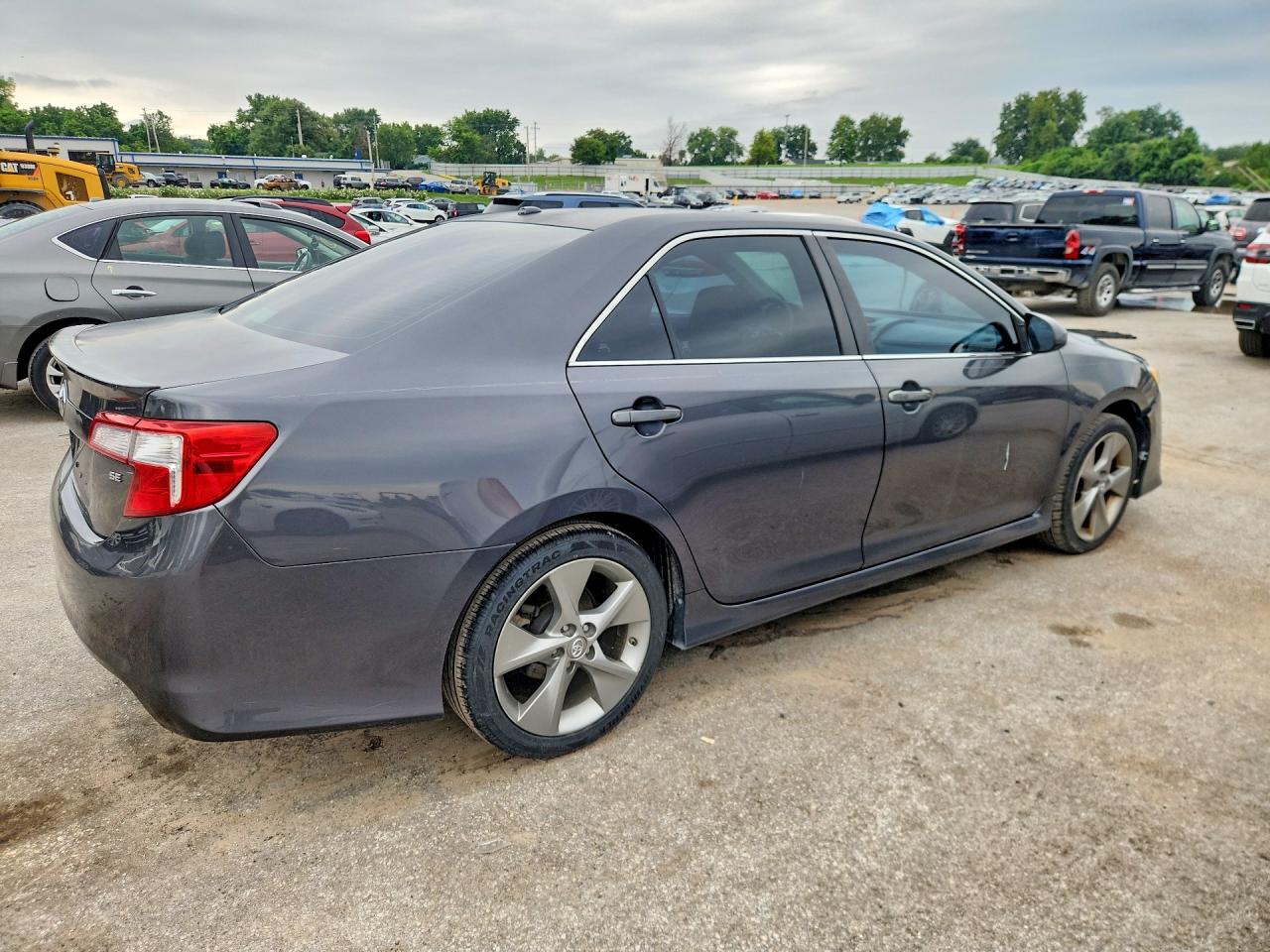 2012 Toyota Camry Se V6 Gray vin: 4T1BK1FK1CU520489