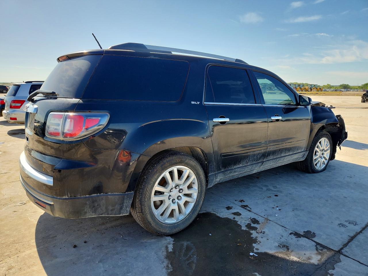 2016 Gmc Acadia Slt Black vin: 1GKKRRKD2GJ184370