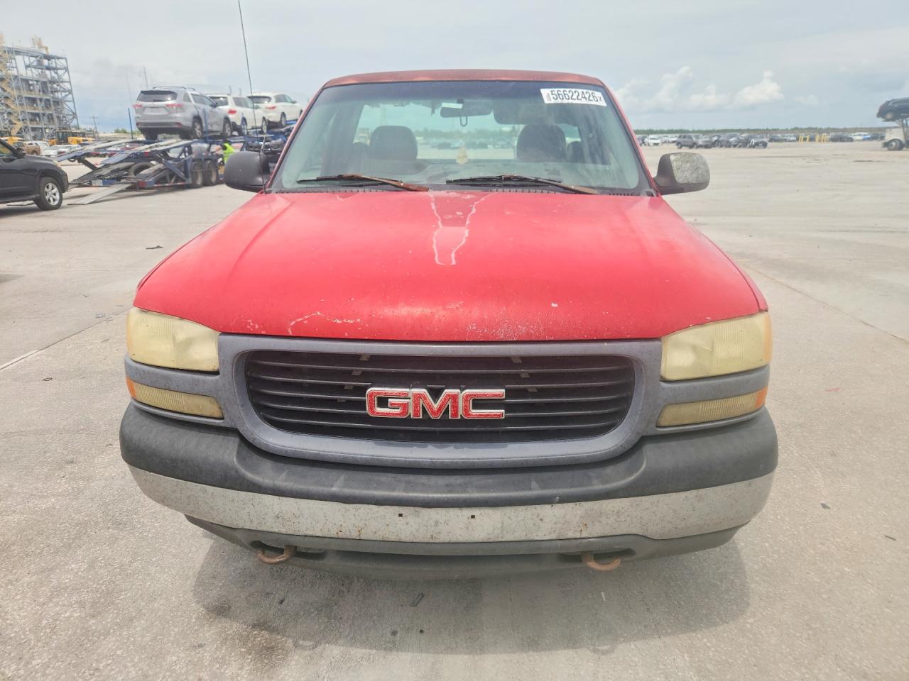 2002 Gmc New Sierra C1500 Red vin: 1GTEC14W22Z327757
