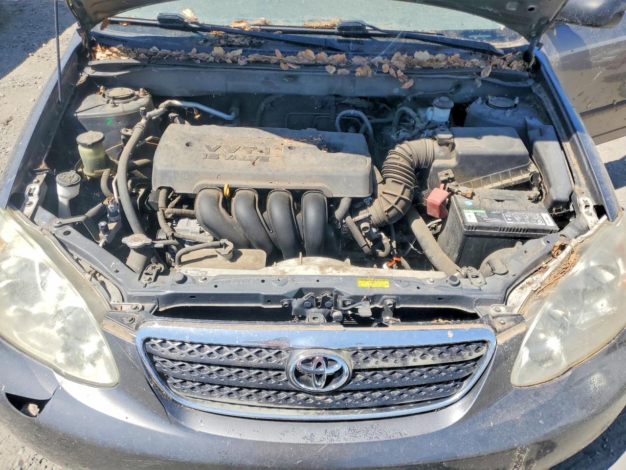 2006 Toyota Corolla Ce Gray vin: 1NXBR32E66Z626271