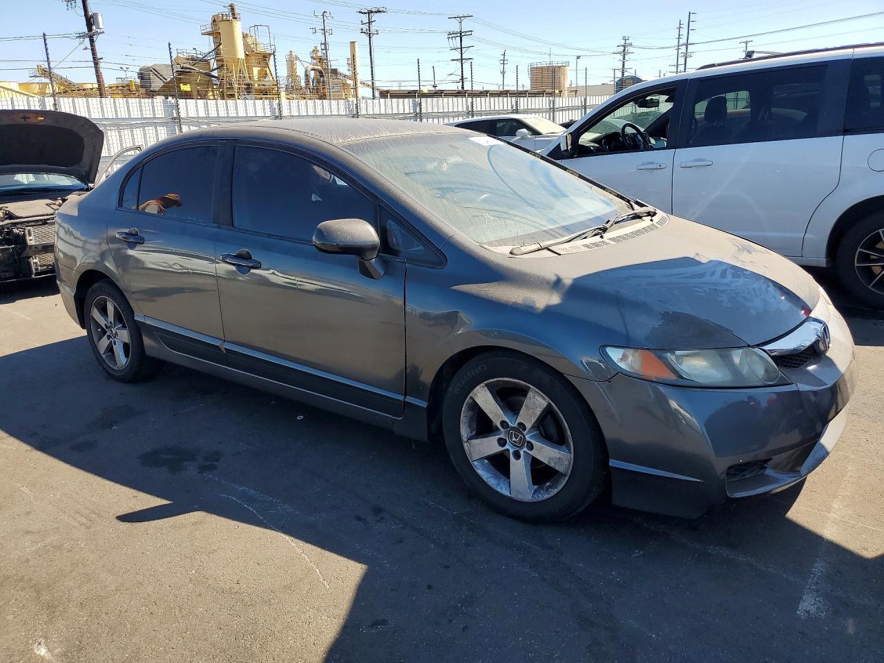 2010 Honda Civic Vp Gray vin: 19XFA1F35AE079446